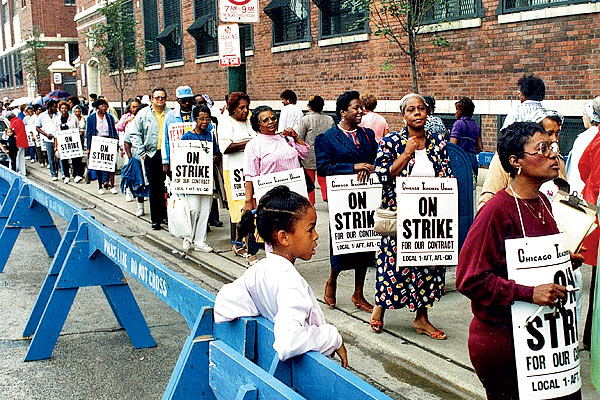 Chicago teachers strike in 1987