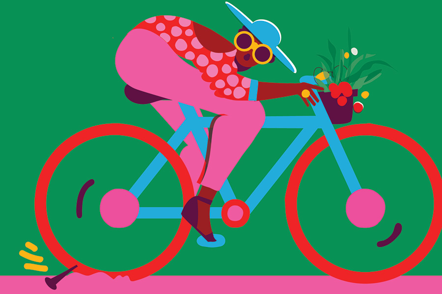 Bikes illustration