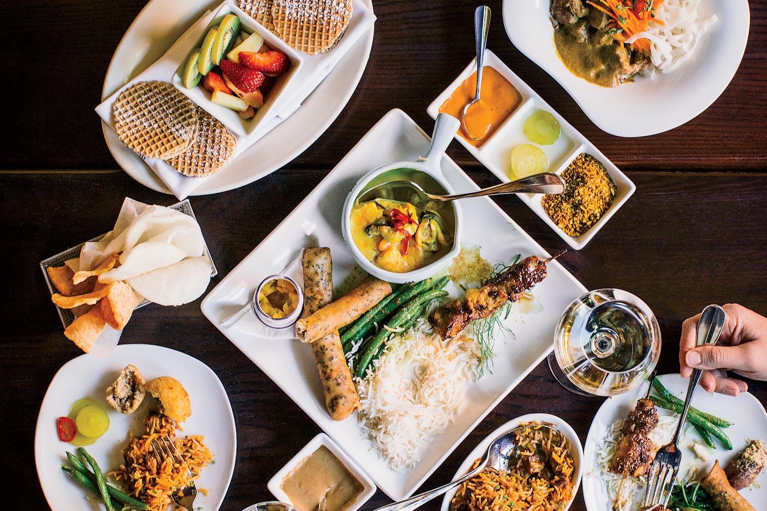 Why We Love Rijsttafel, the Monthly Marathon Indonesian Feast at De