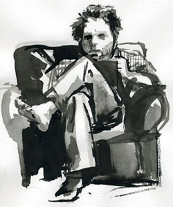 Self-portrait by Dmitry Samarov