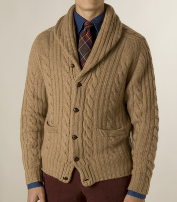 Paul Stuart Camel Hair Cardigan – Chicago Magazine