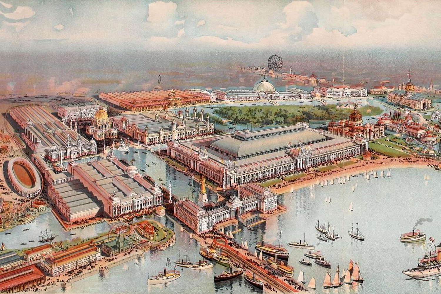 The White City In Living Color: Watercolors Of The Columbian Exposition 