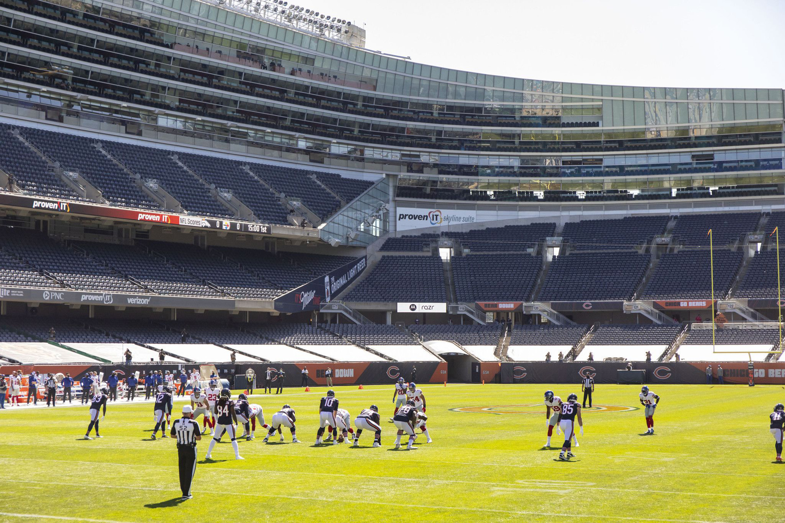 How The Bears Pump Crowd Noise Into Soldier Field Chicago Magazine