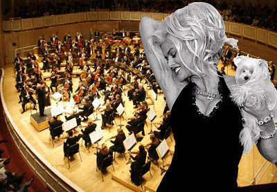 Anna Nicole Smith and the Chicago Symphony Orchestra