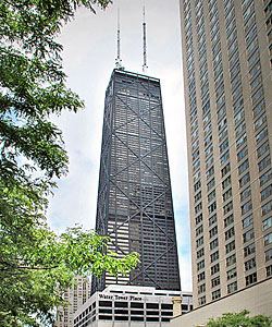 The John Hancock Building and Water Tower Place