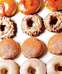 Glazed and Infused doughnuts