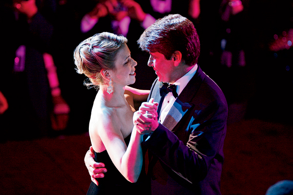 Blagojevich, with Patti at his second inaugural ball in 2007