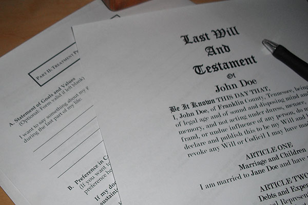 Last Will and Testament