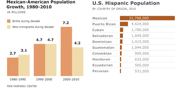 Hispanic population trends