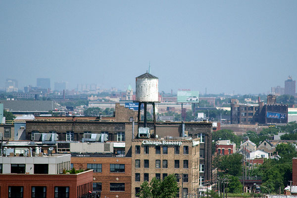 Chicago water tower