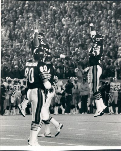 William Perry Chicago Bears v Detroit Lions Soldier Field 1986