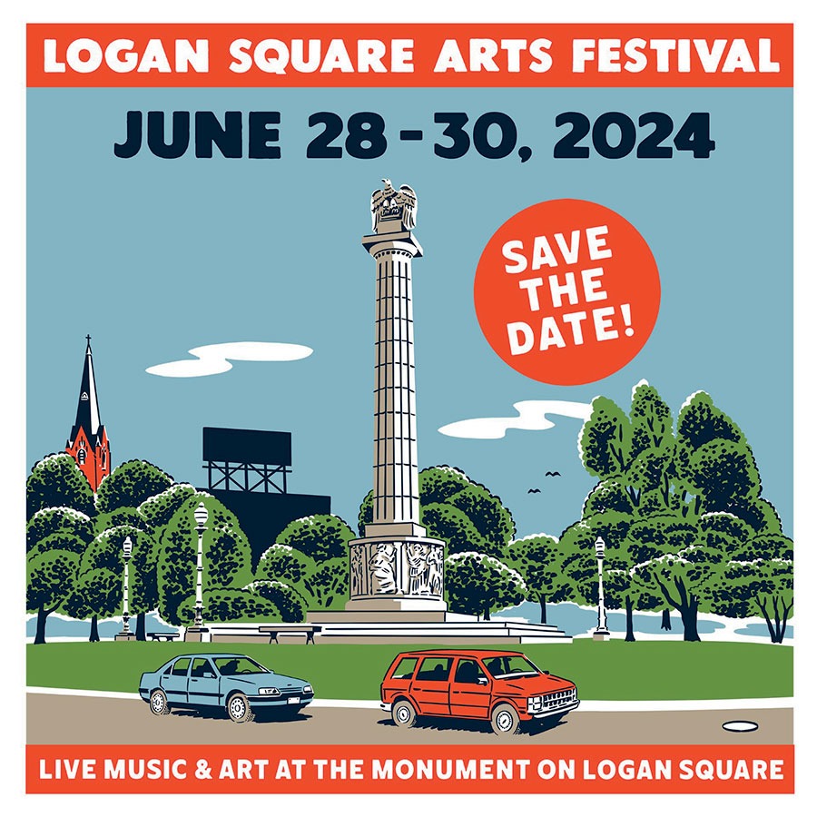 A Logan Square Arts Festival poster