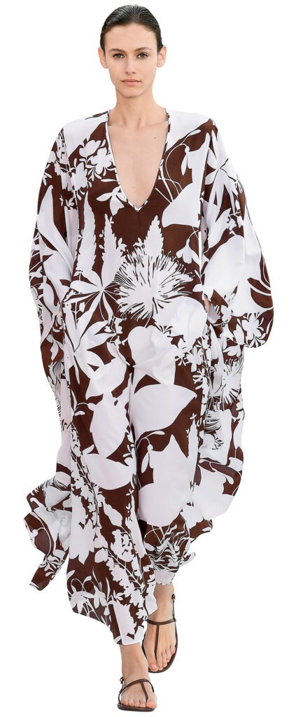 Michael Kors Collection silk crêpe de Chine caftan