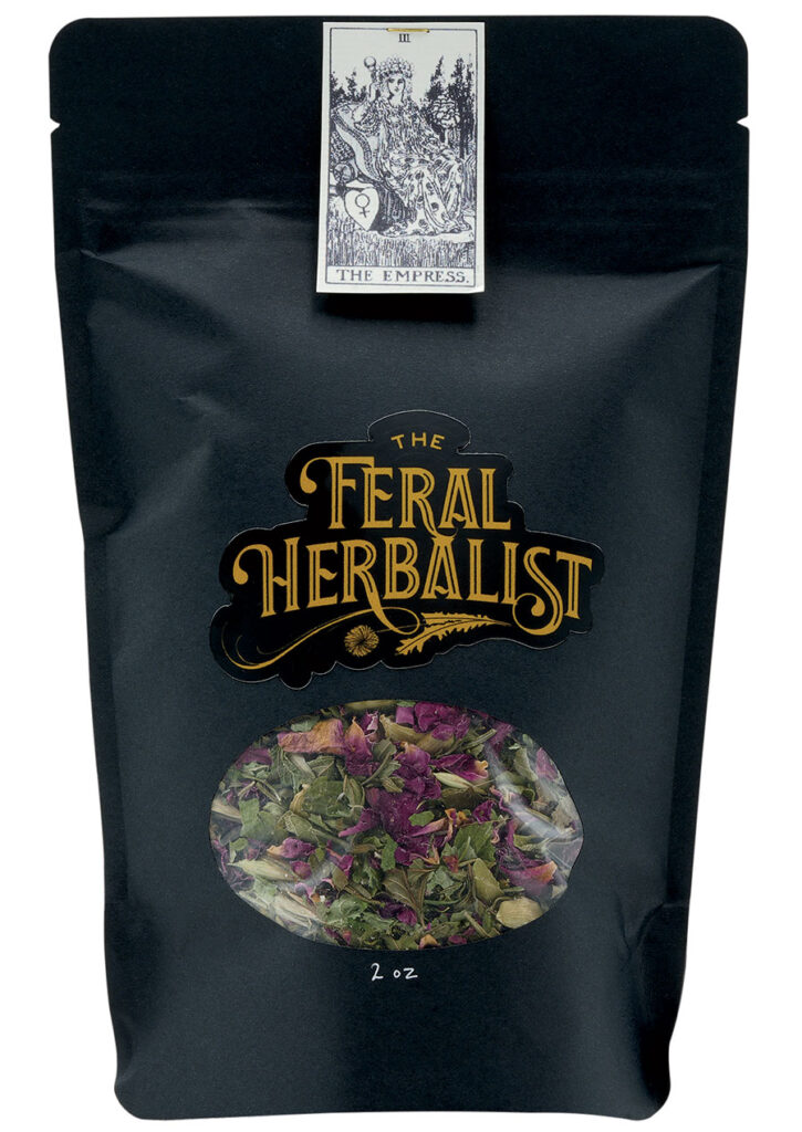 The Feral Herbalist tarot-inspired tea