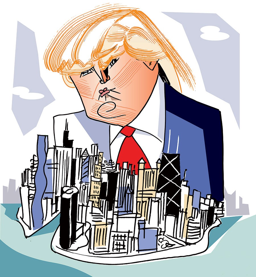 Trump illustration