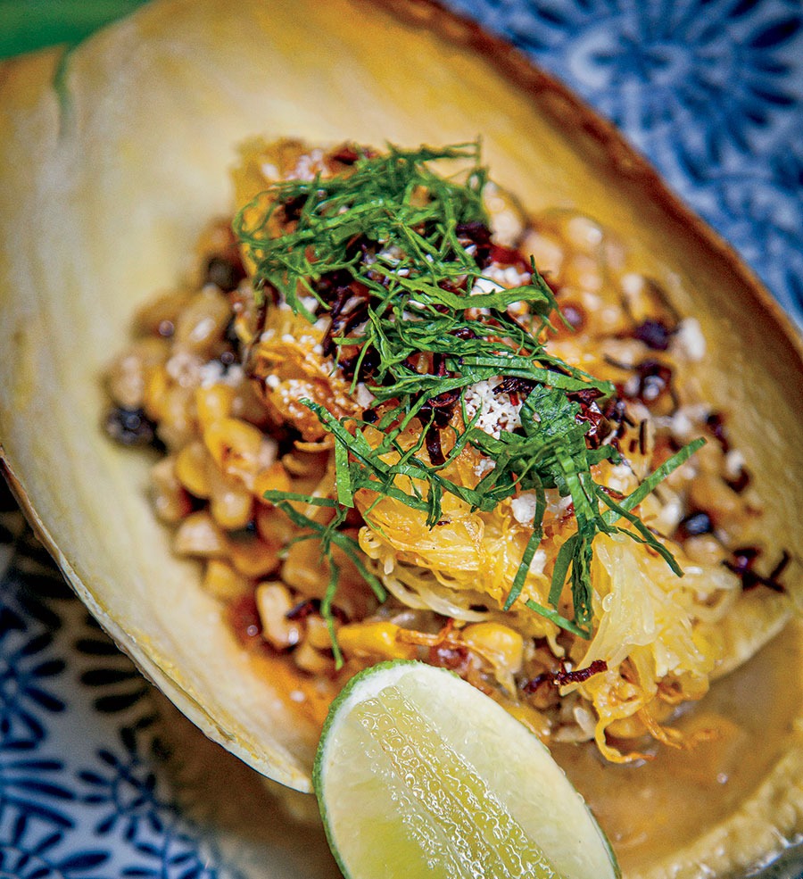 Elotes-Style Spaghetti Squash