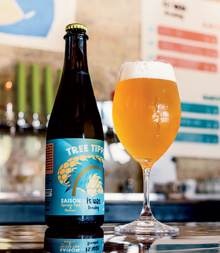 Tree Tipper Saison from Is/Was Brewing