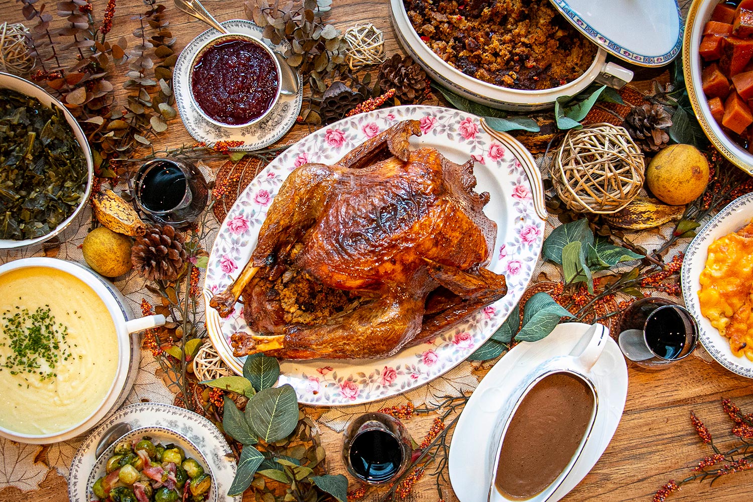 A Thanksgiving turkey and sides from Virtue