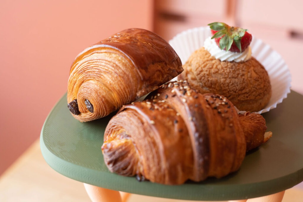 Croissants from Fat Peach Bakery