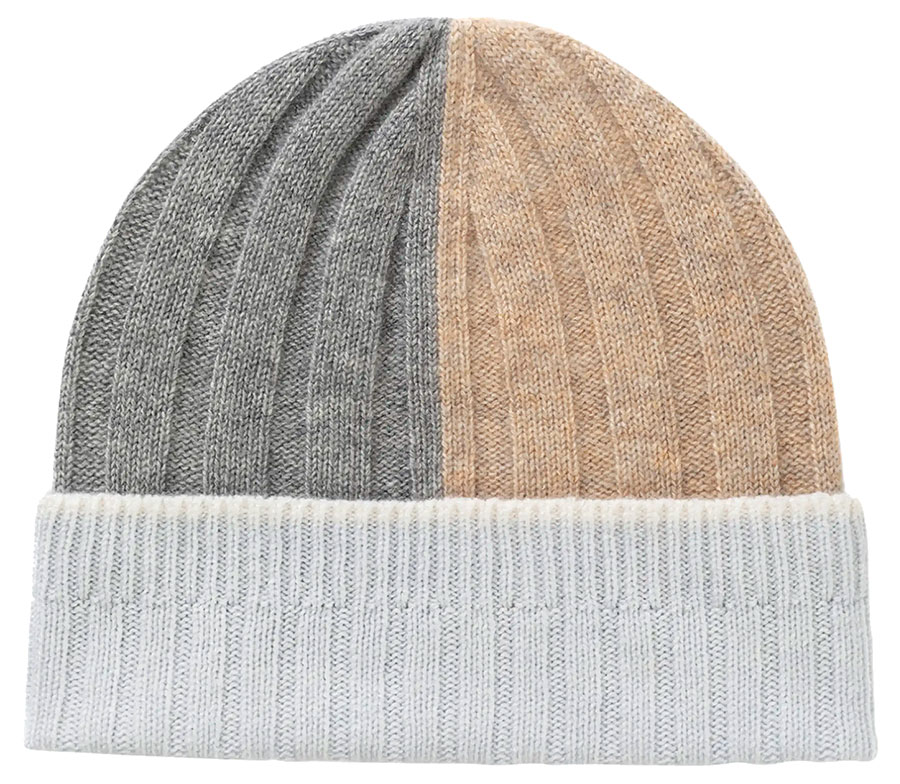 Johnstons of Elgin ribbed cashmere beanie