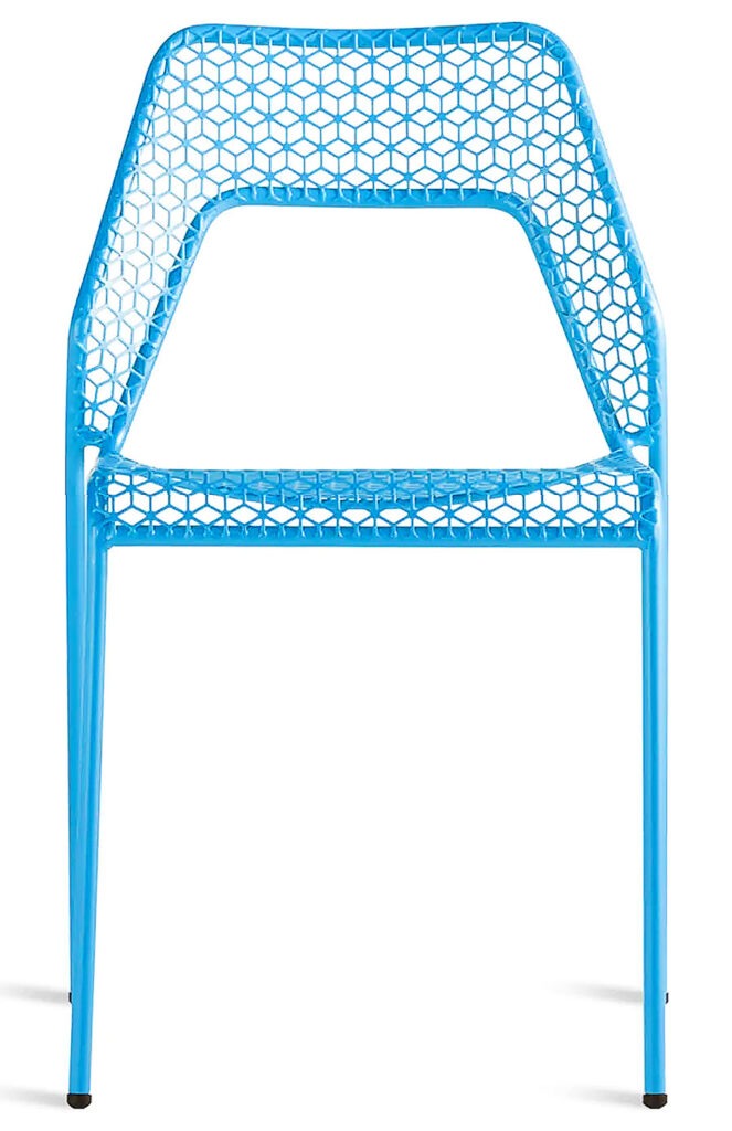 Hot Mesh stackable steel chair